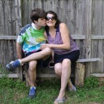 Madre con un hijo con autismo